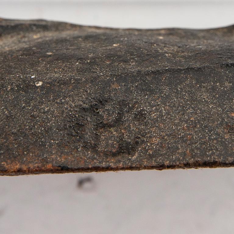 Olle Hermansson, skulptur signerad Husqvarna.