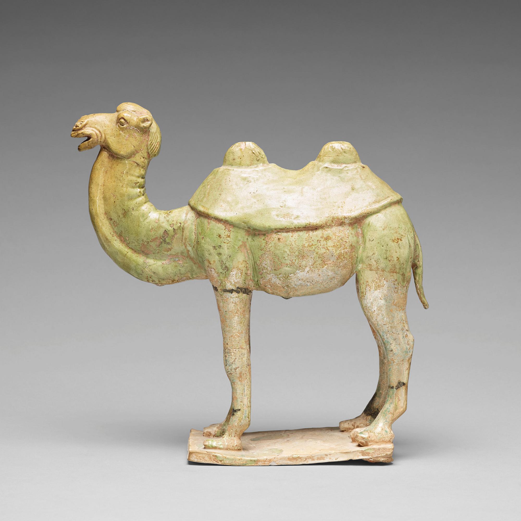 SKULPTUR, lergods. Tang dynastin (618-907).