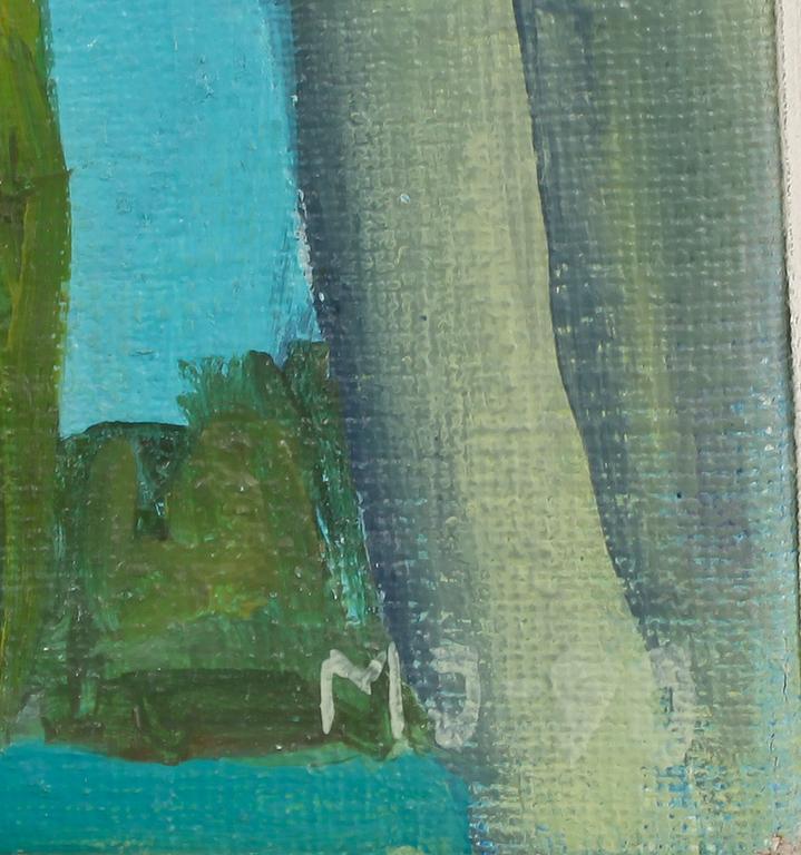 MARIA JOHANSSON, olja på pannå, monogramsignerad och daterad 1990.