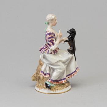 A Bing & Gröndahl porcelain figure, Denmark, 1980s.