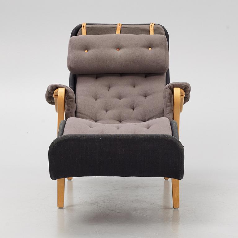 Bruno Mathsson, a 'Pernilla 3' recliner, Dux, second half of the 20th Century.