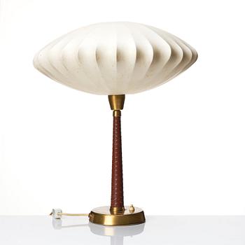 Hans Bergström, a pair of table lamps, model "701", ateljé Lyktan, Sweden, 1950s.