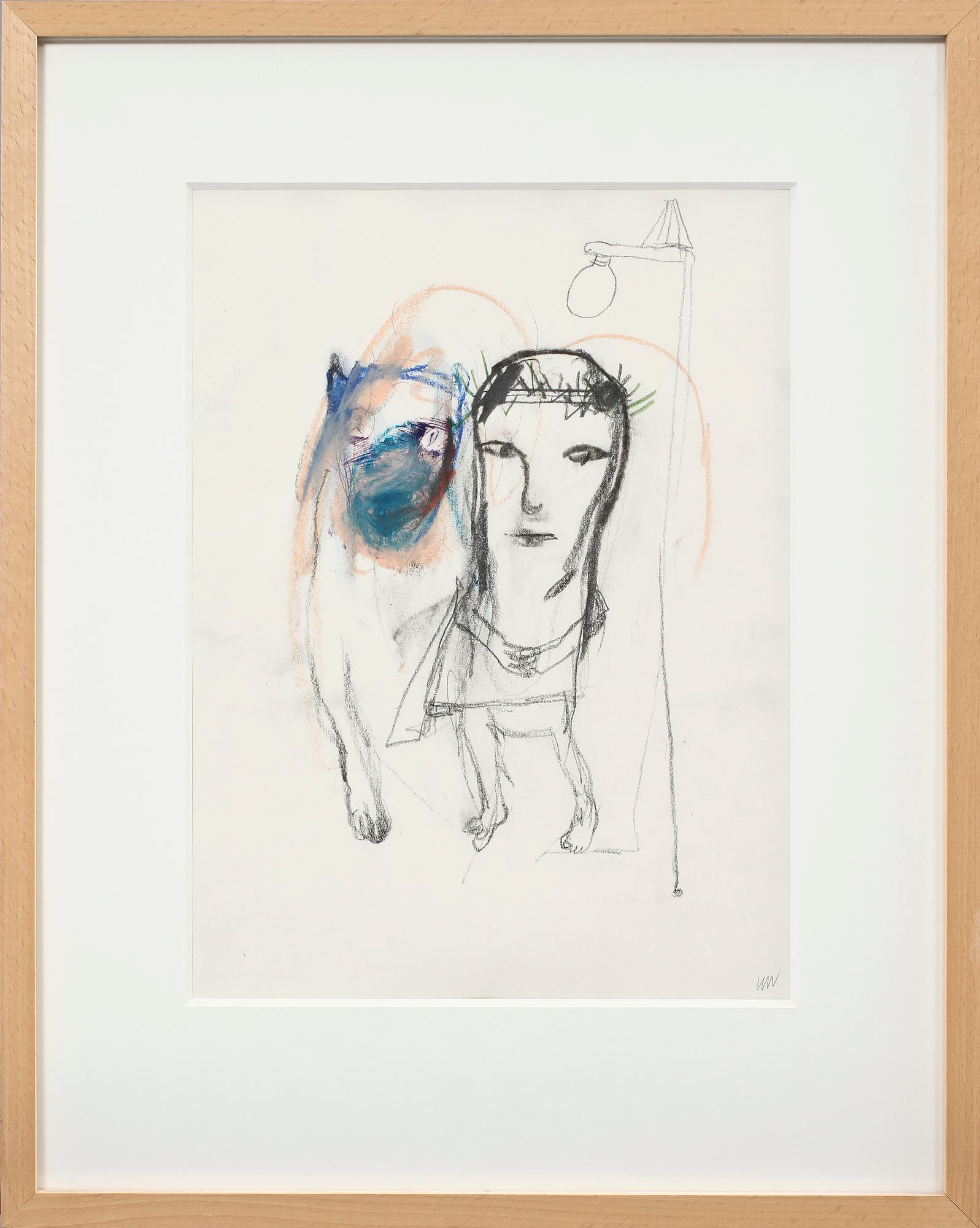 KARIN WIKSTRÖM, blandteknik, sign.