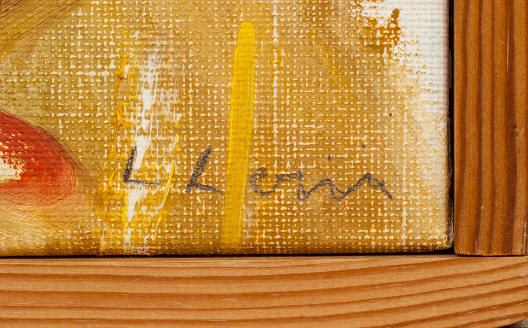 LARS LERIN, oljemålning, signerad.