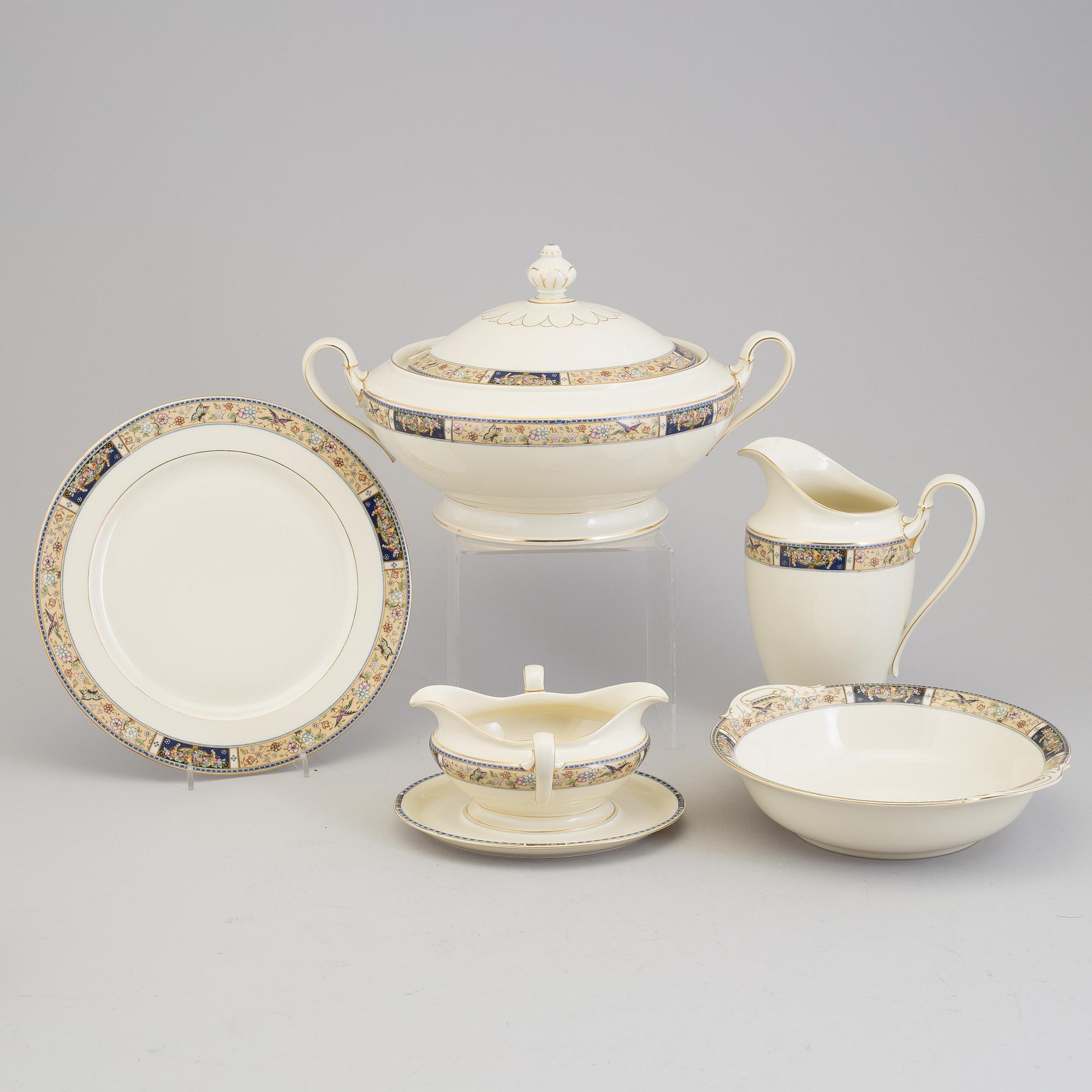 MATSERVIS, 85 delar, porslin, Rosenthal Ivory, Tyskland, 1900-talets mitt.