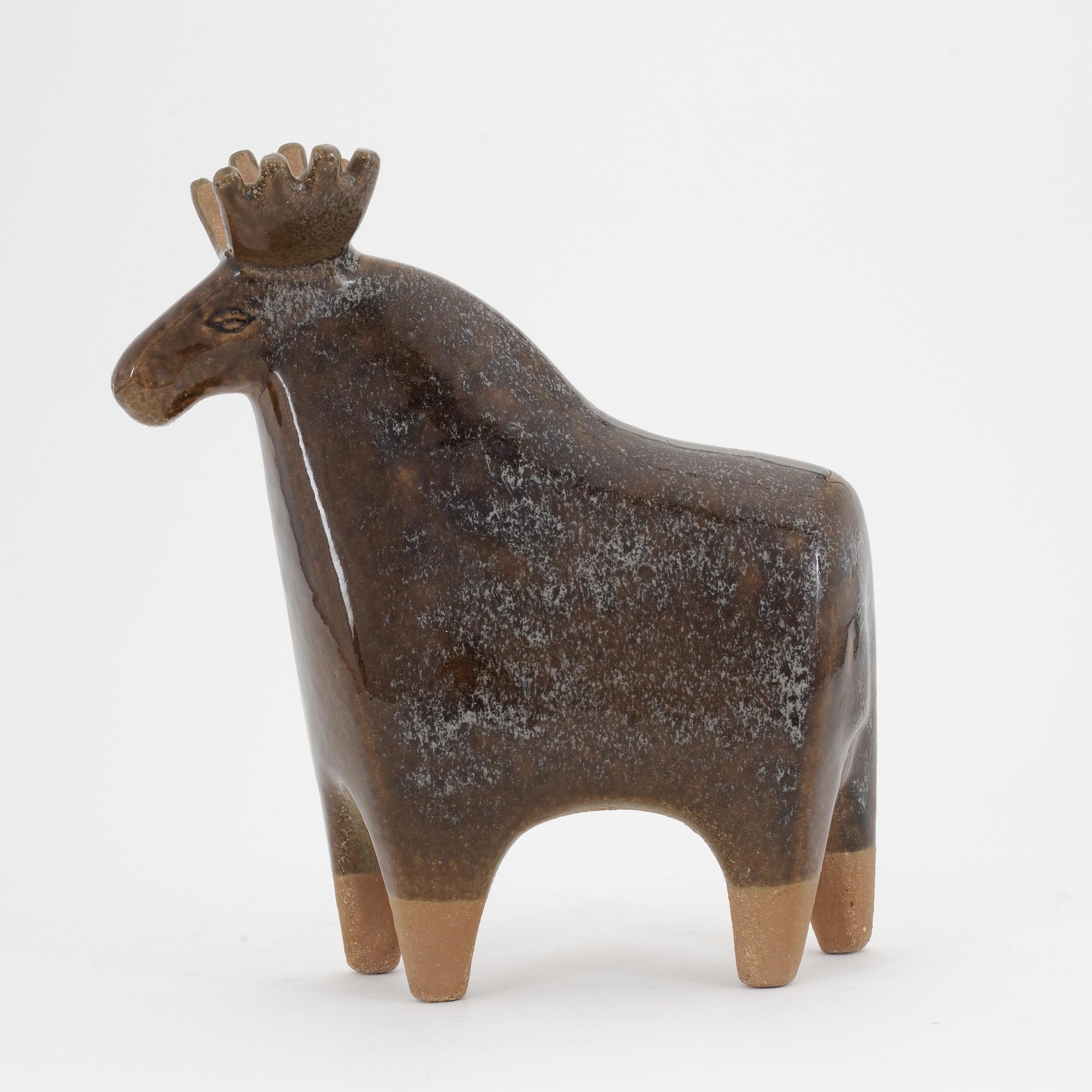 Lisa Larson, figurin, stengods, Gustavsberg.