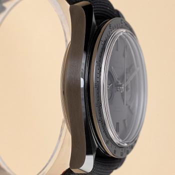 Omega, Speedmaster, Dark Side of the Moon, "Black Black", ca 2021.