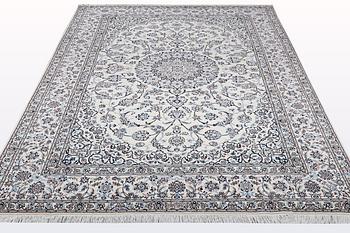 A carpet, Nain, part silk , so called 6 LAA, ca 316 x 207 cm.