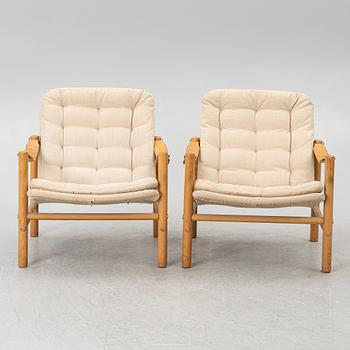 Bror Boije, fåtöljer, ett par, "Junker", DUX.