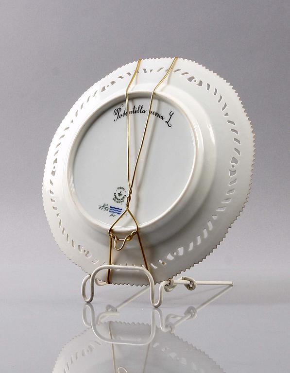 TALLRIK, porslin, "Flora Danica", Royal Copenhagen.