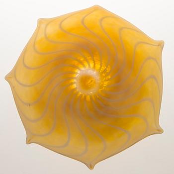 TIINA NORDSTRÖM, konstglas, "Sun Sea", signerad Tiina Nordström, Iittala 1996.