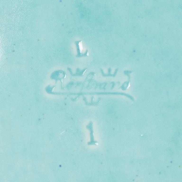 Rörstrand, A majolica asparagus dish, Rörstrand, Sweden, around 1900.