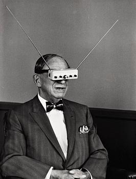 260. Alfred Eisenstaedt, "Hugo Gernsback", 1960-tal.