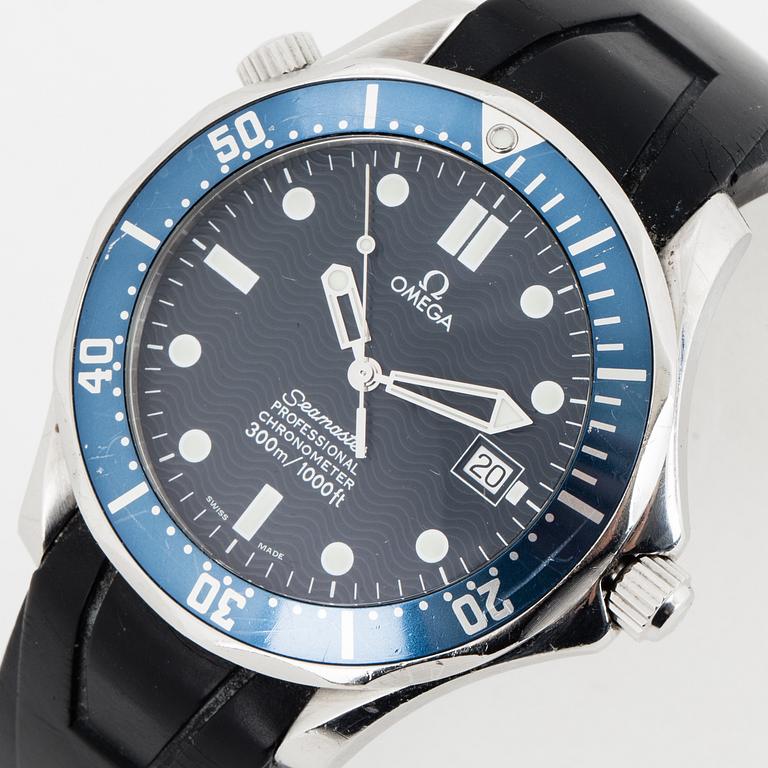 Omega, Seamaster Professional (300m/1000ft), Chronometer, wristwatch, 41,5 mm.