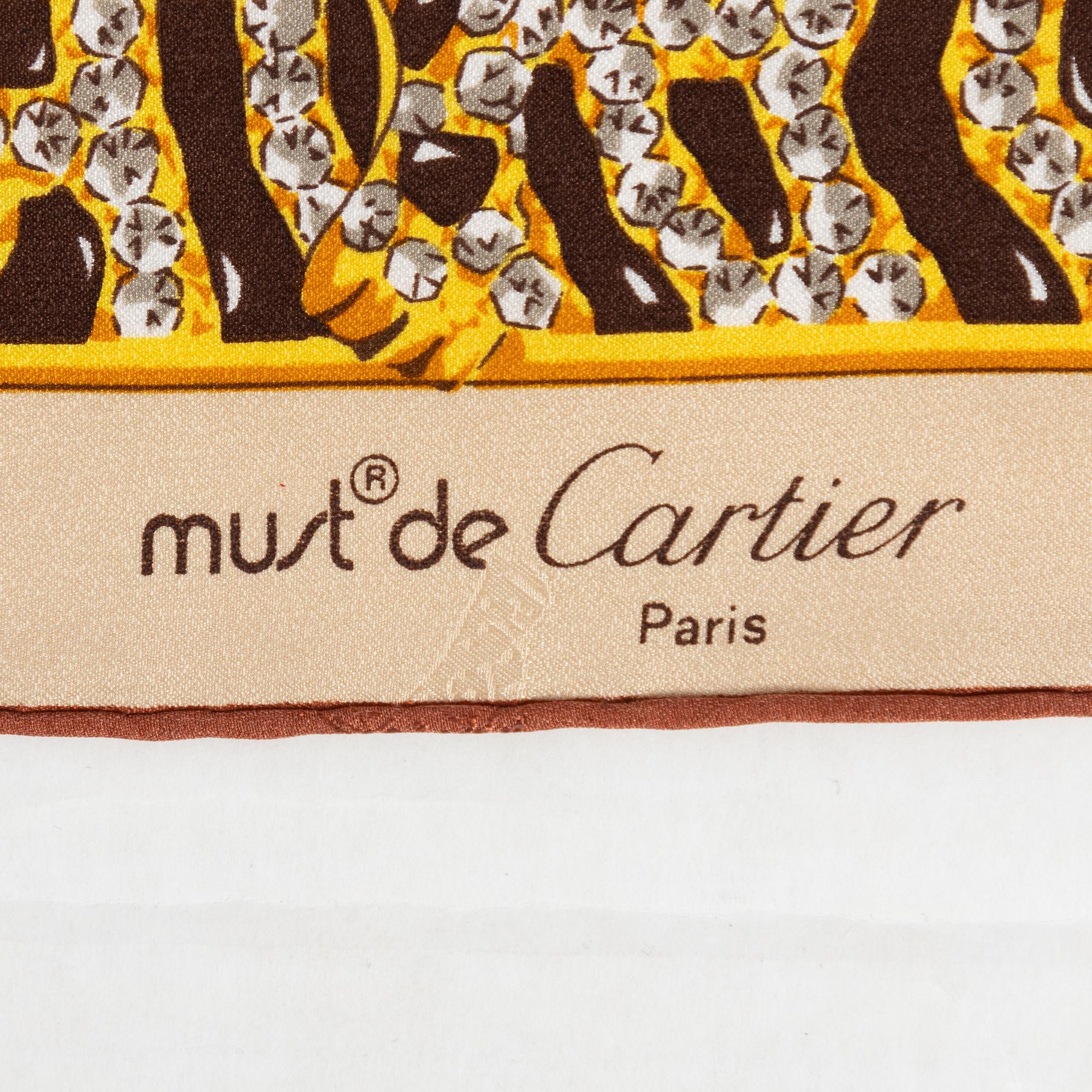 Cartier, a scarf.