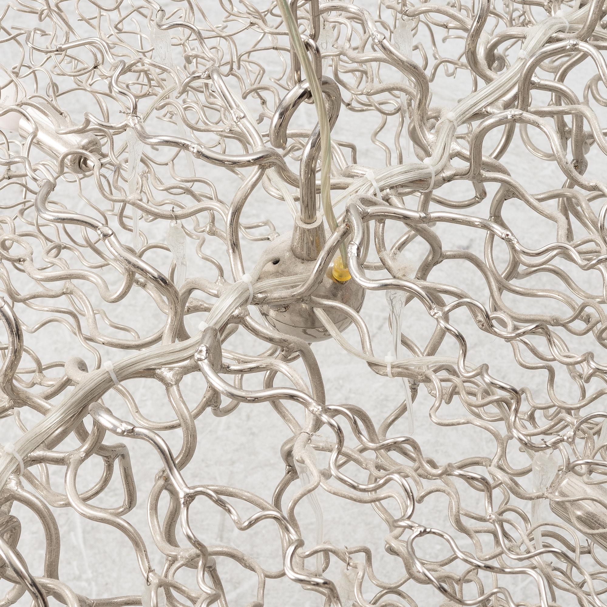 Wiliam Brand & Anette van Egmond, Chandelier, "Hollywood", Brand van Egmond, Netherlands.