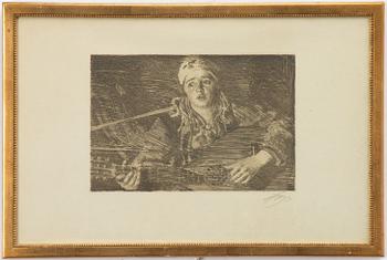 Anders Zorn, 'Ols Maria'.
