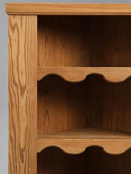 Axel Einar Hjorth, a stained pine "Sandhamn" corner cabinet, Nordiska Kompaniet, Sweden, 1931.
