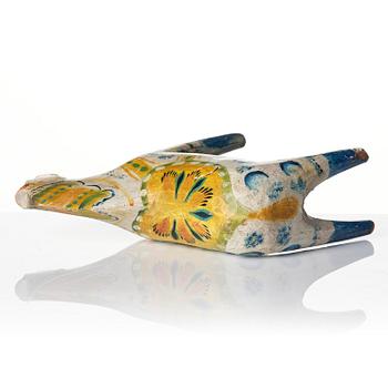 A Dalecarlian horse attributed to Karin Nisser (1883-1947), Vattnäs.