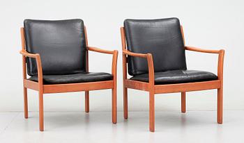 FÅTÖLJER, ett par, Sverige, 1960-tal.