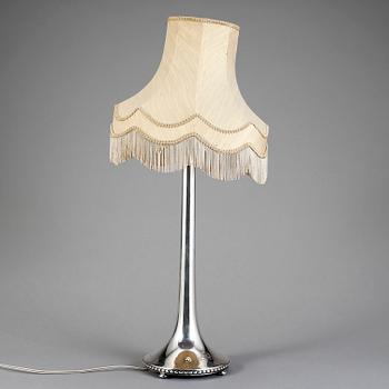 BORDSLAMPA, silver. CG Hallberg, Stockholm 1929.