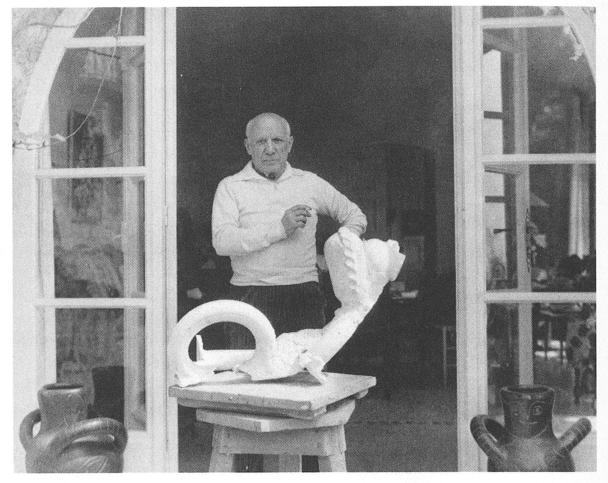 Pablo Picasso, "Buste d'homme".