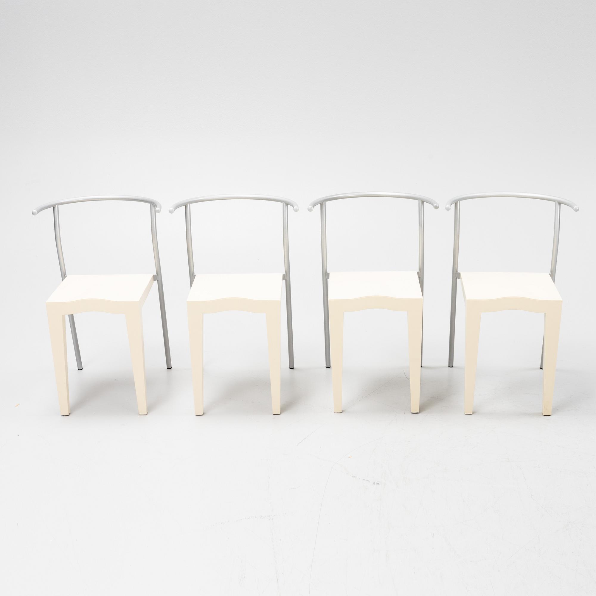 Philippe Starck, a set of four 'Dr Glob' armchairs from Kartell