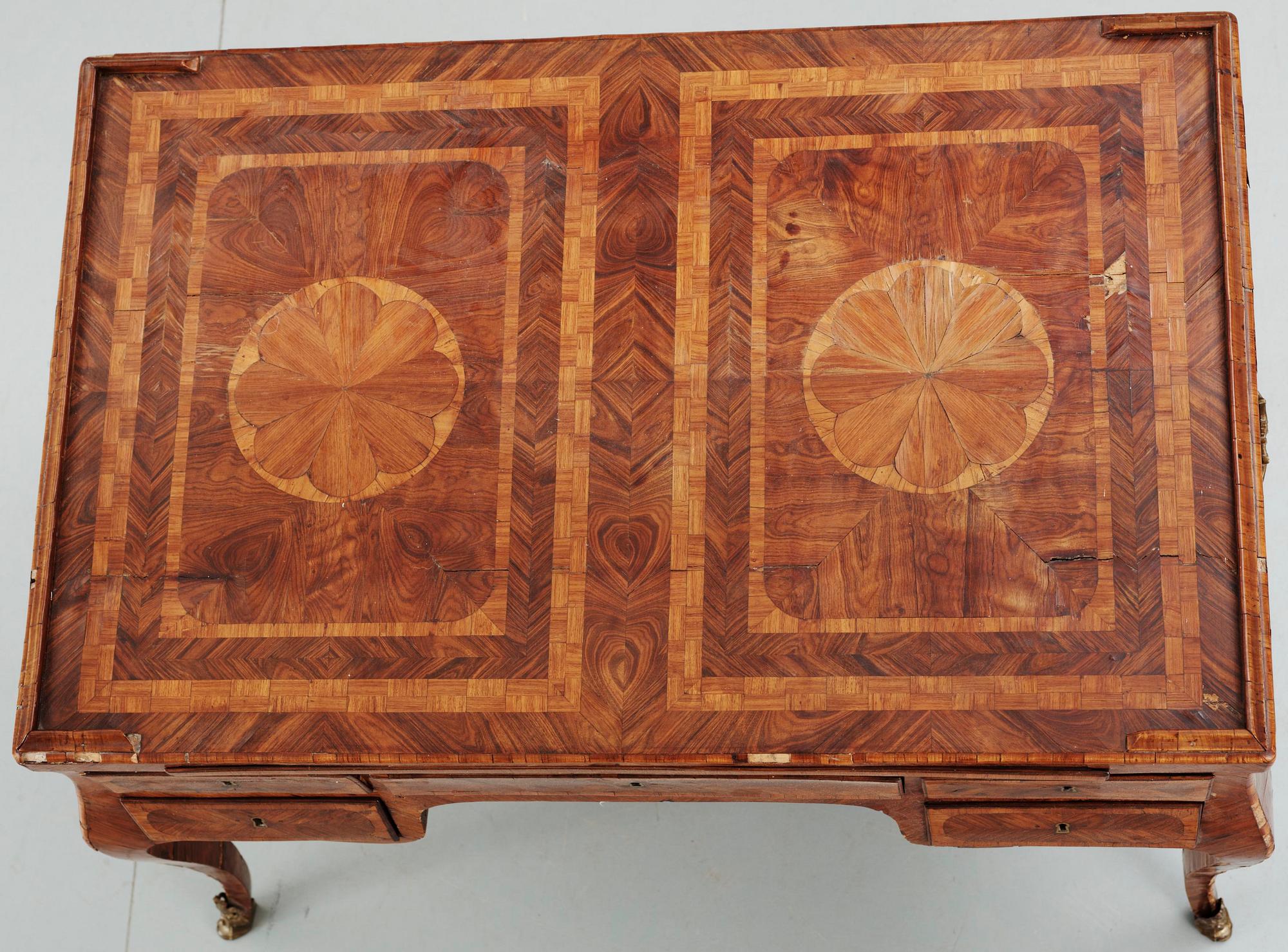 SKRIVBORD, rokoko, 1700/1800-tal.