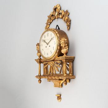 Väggpendyl, gustaviansk stil, C.L. Malmsjö & Co, Göteborg.