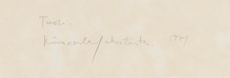 Pentti Kaskipuro, "Chair".