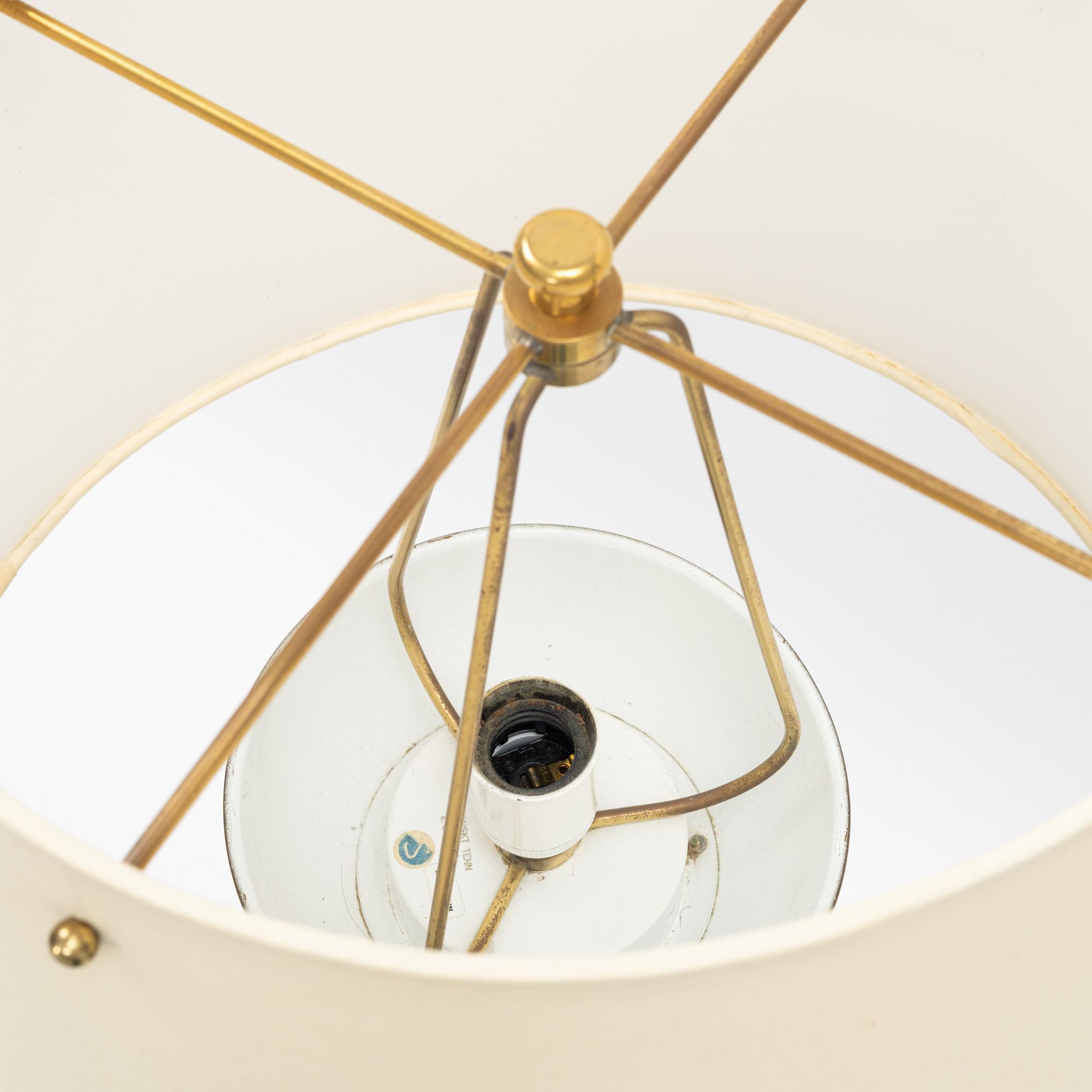 Josef Frank, a model '2564' floor light, Firma Svenskt Tenn.