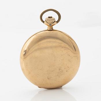 IWC, pocket watch, hunter, 51,5 mm.