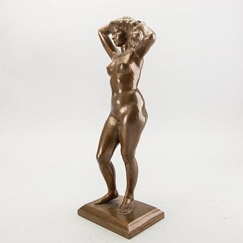 Nils Möllerberg, skulptur brons, signerad No 8.