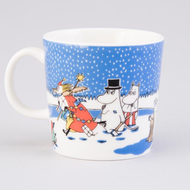 MOOMIN-MUG, porcelain, 'Christmas mug', Moomin Characters, Arabia 2004, 2005.