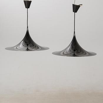 Claus Bonderup & Torsten Thorup, pendant lamps, 1 pair, "Semipendel", Fog & Mørup, Denmark.