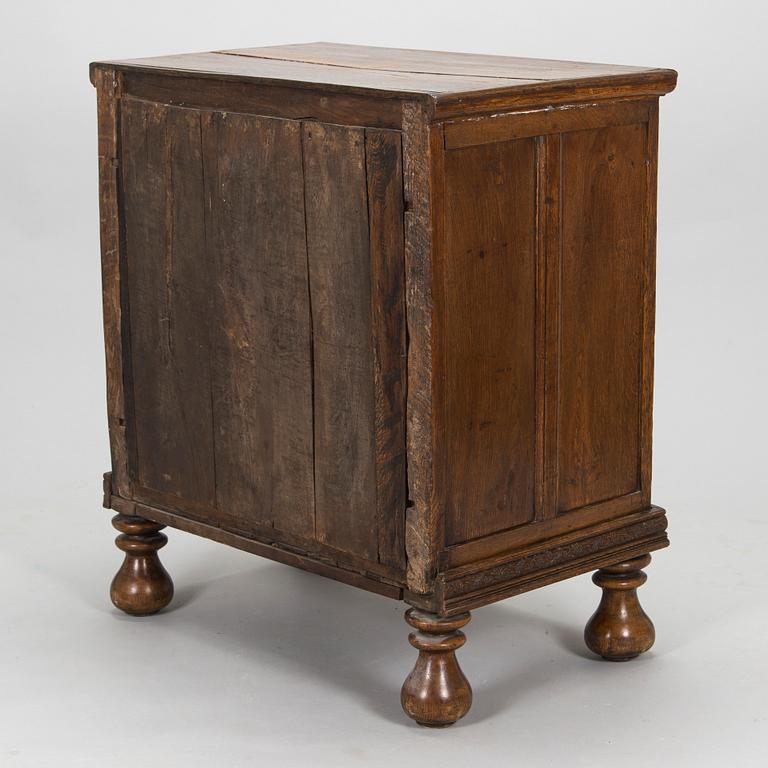 Byrå, senbarock, England, 1700-talets mitt och 1900-tal.