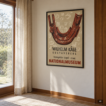 Wilhelm Kåge, 'Retrospektivt 17 april-14 maj, Nationalmuseum'.