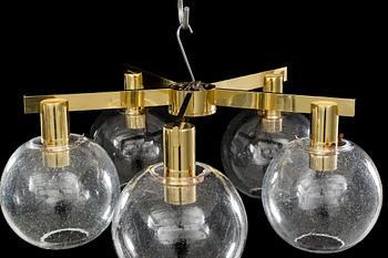 HANS-AGNE JACOBSSON, a a pair ceiling lamp, modell T 376/5 Markaryd second half of 20th century,