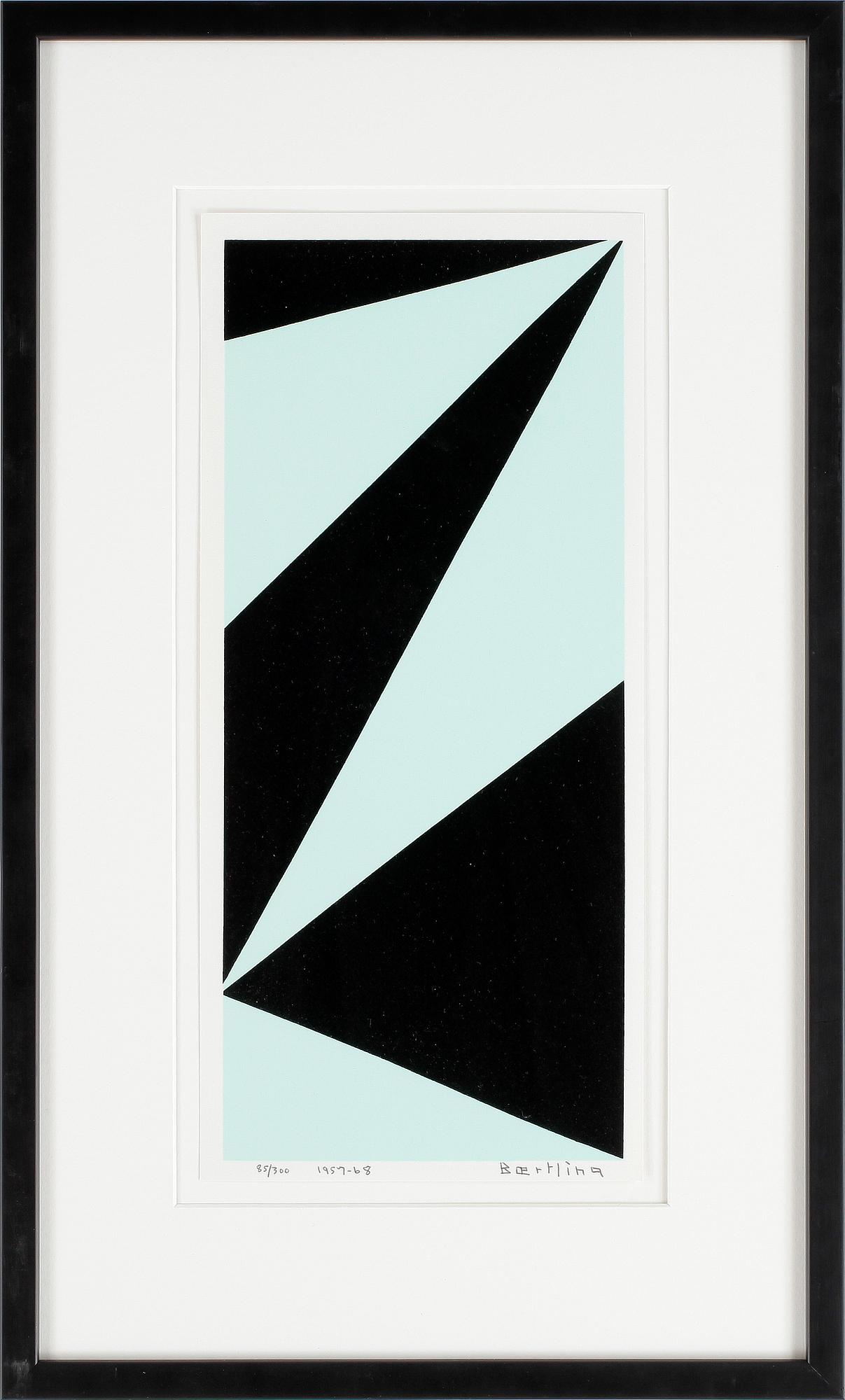 OLLE BAERTLING, färgserigrafi, signerad och daterad 1959 - 68, numrerad 85/300.