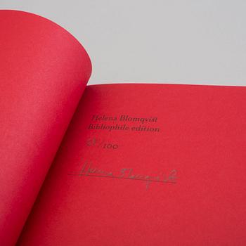 HELENA BLOMQVIST, fotografi, bibliofilutgåva med bok och pigment print signerad och numrerad 68/100.