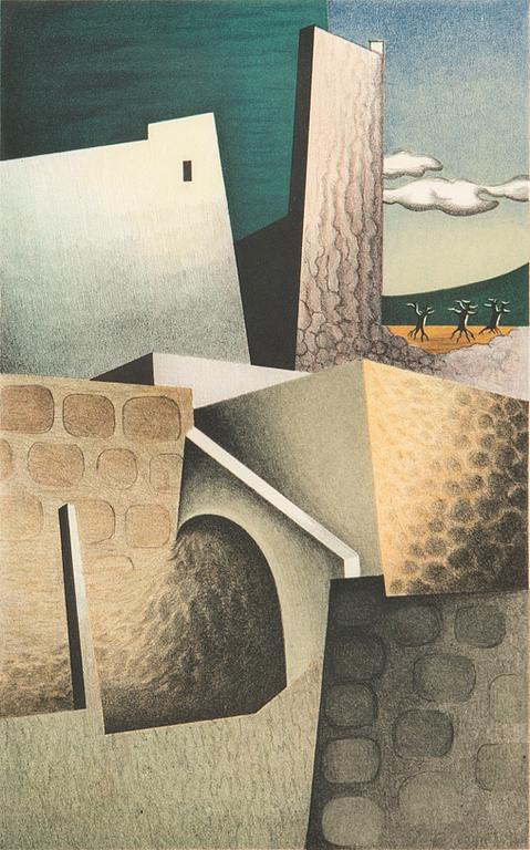 Christian Berg, "Murar 1928".
