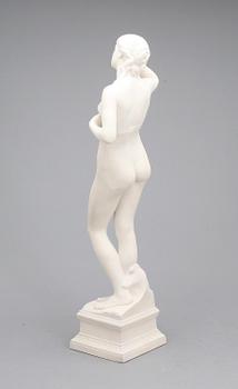 SKULPTUR, parian, efter Per Hasselberg, Gustavsberg, 1914.