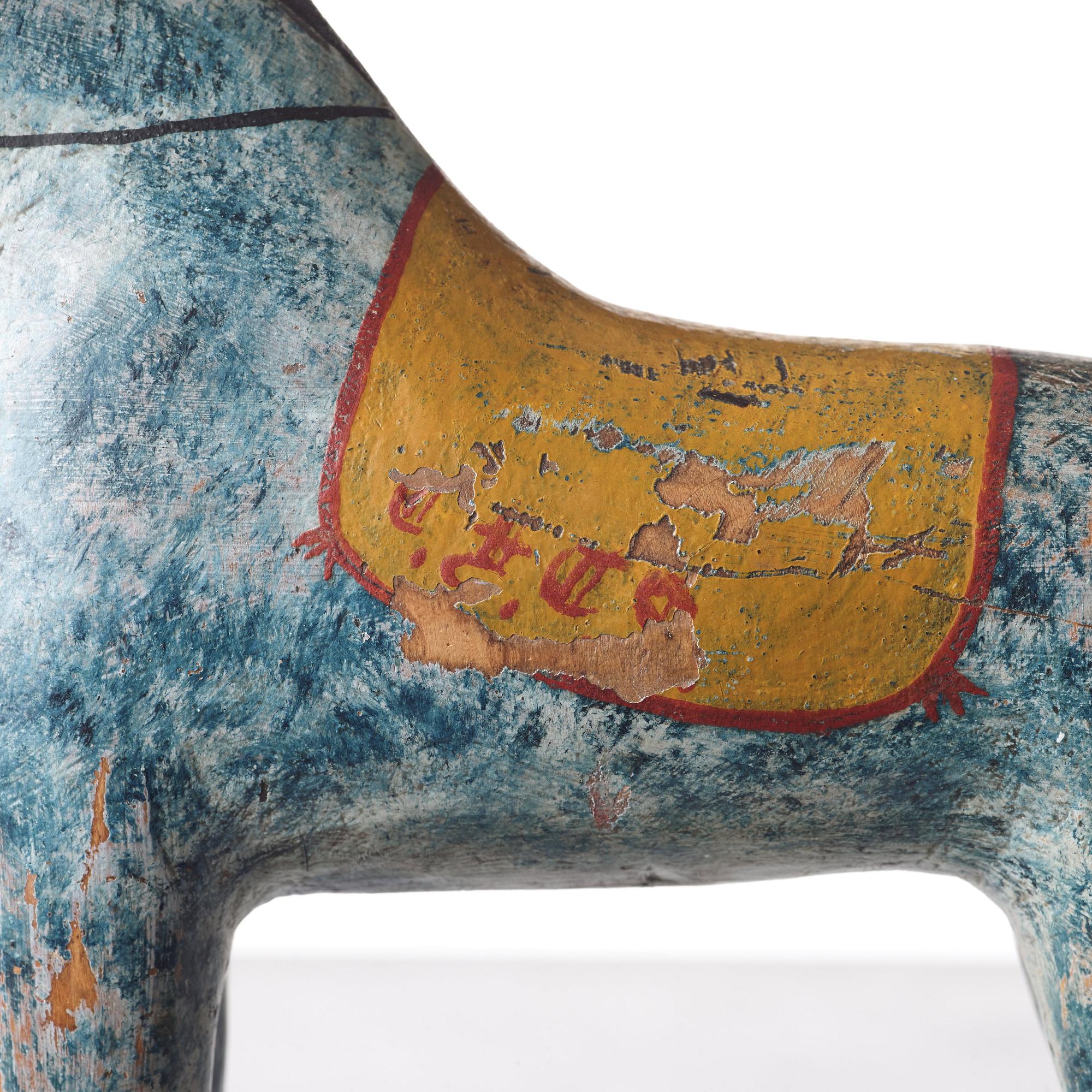 A Swedish horse sculpure, second half of the 19th century.