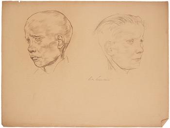 Lotte Laserstein, Portraits of two young boys.