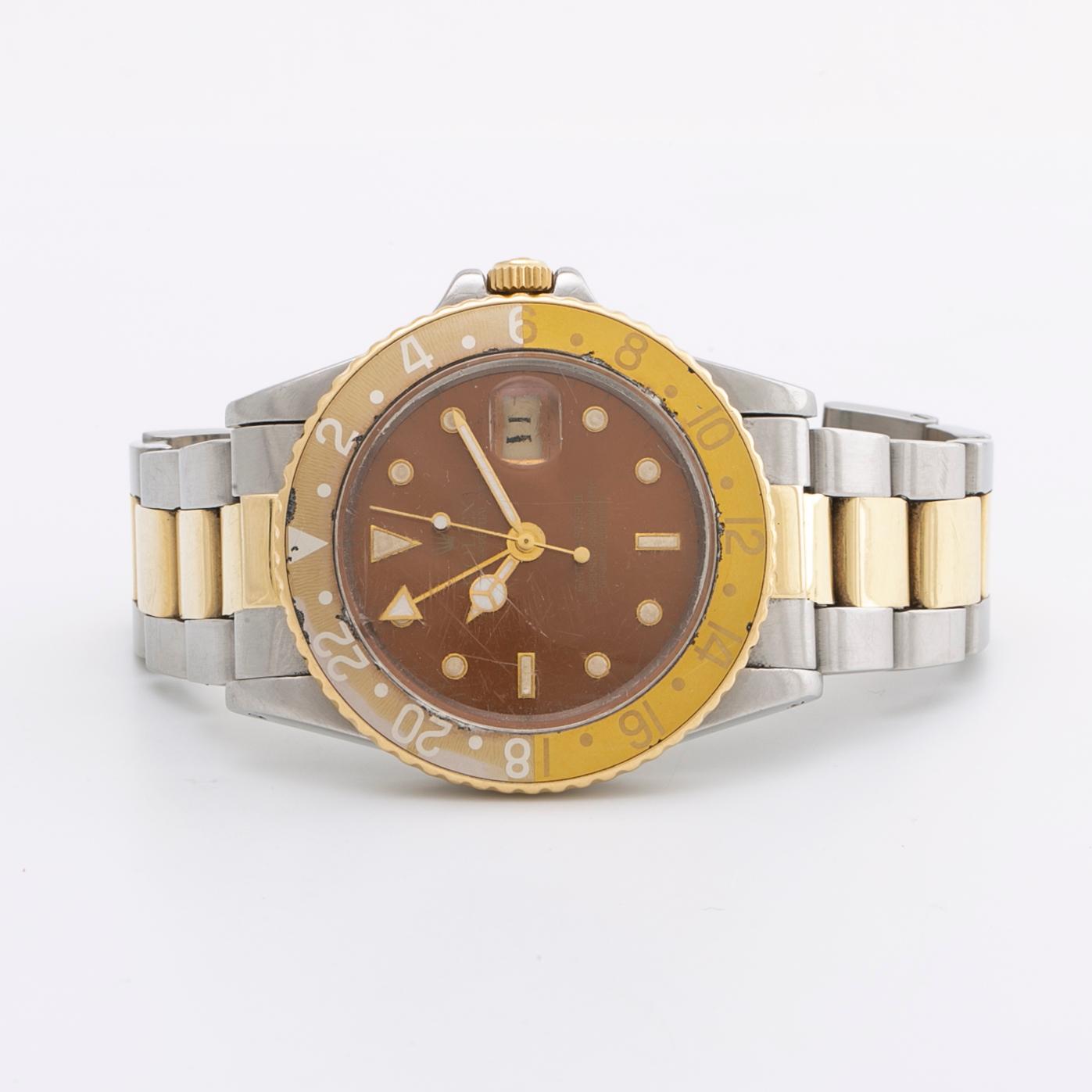 ROLEX, GMT-Master II, "Root beer".