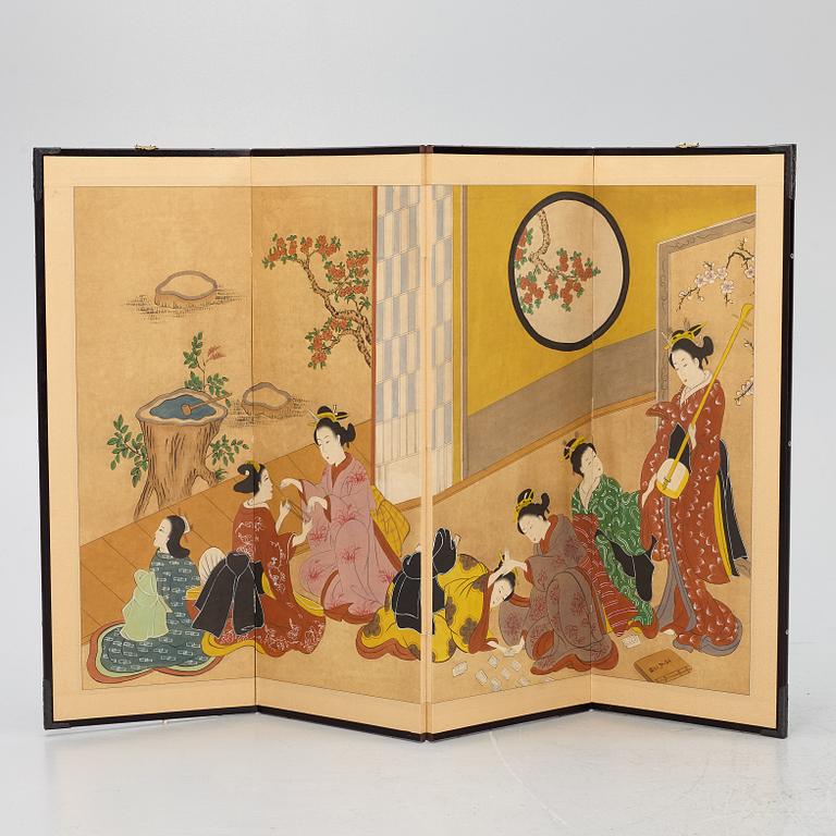 Screen, Japan, second half of the 20th century.