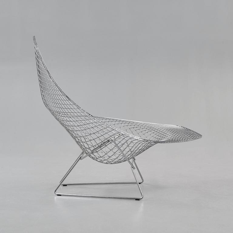 A Harry Bertoia 'Asymmetric Chaise', Knoll International.