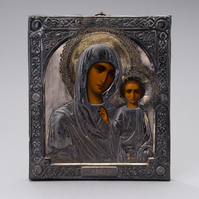 A Russian icon from the end of 19th century.