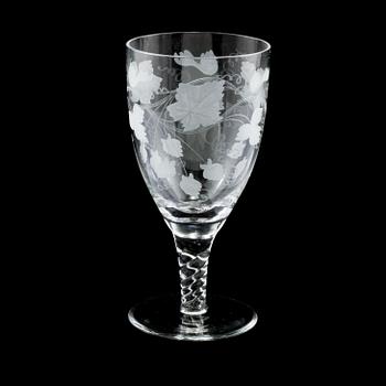 VINGLAS, 6 st, 1900-talets andra hälft.