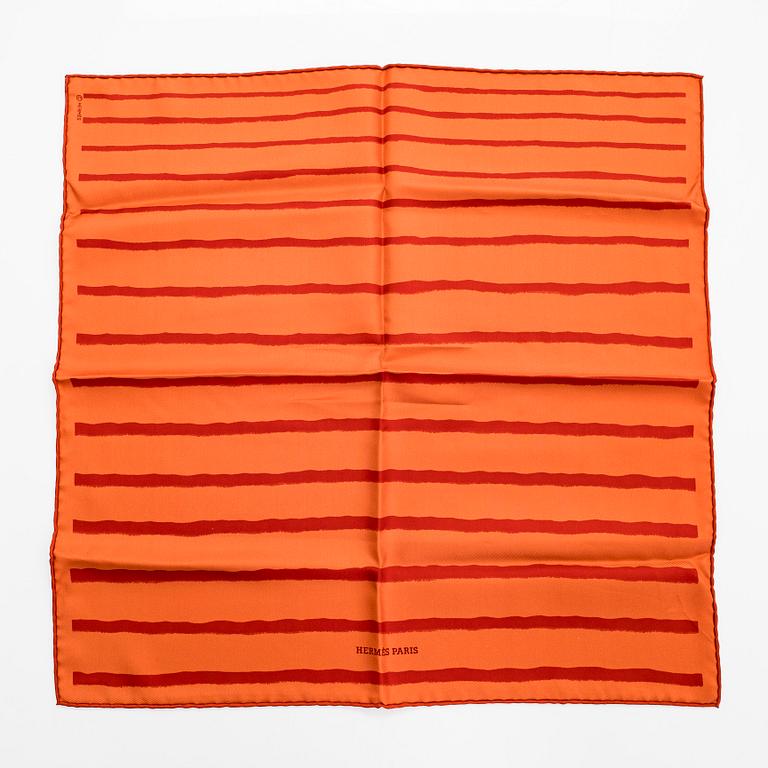 Hermès, näsdukar/pocket squares, 2 st.